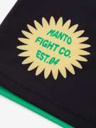 MANTO hybrid fightshorts Cross -black